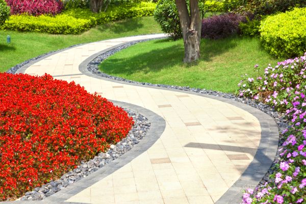 Garden Walkway Installation in Murrieta