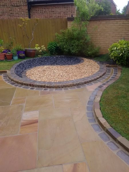 Sandstone Patio Installation in Murrieta